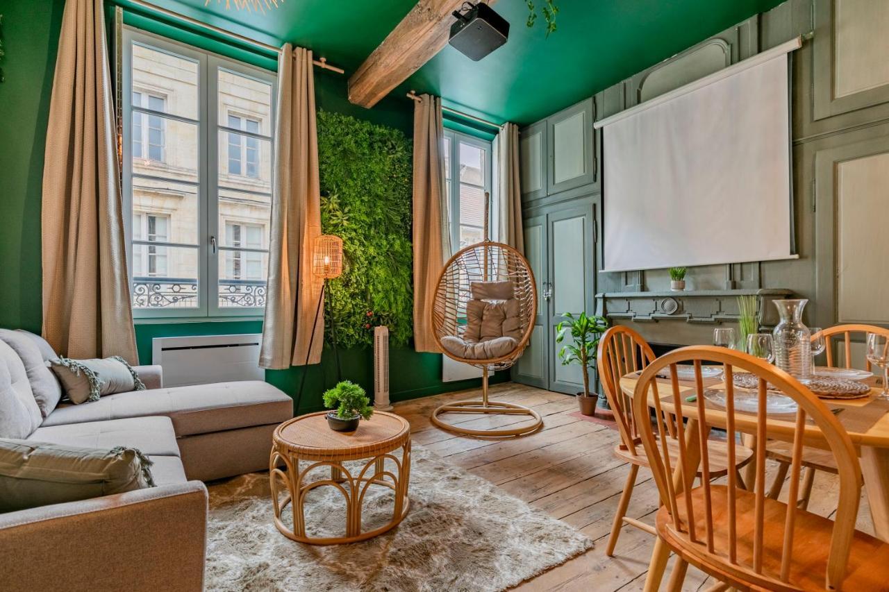 Appartement Jungle - Libourne Centre - 4 Pers - Sauna - Netflix מראה חיצוני תמונה