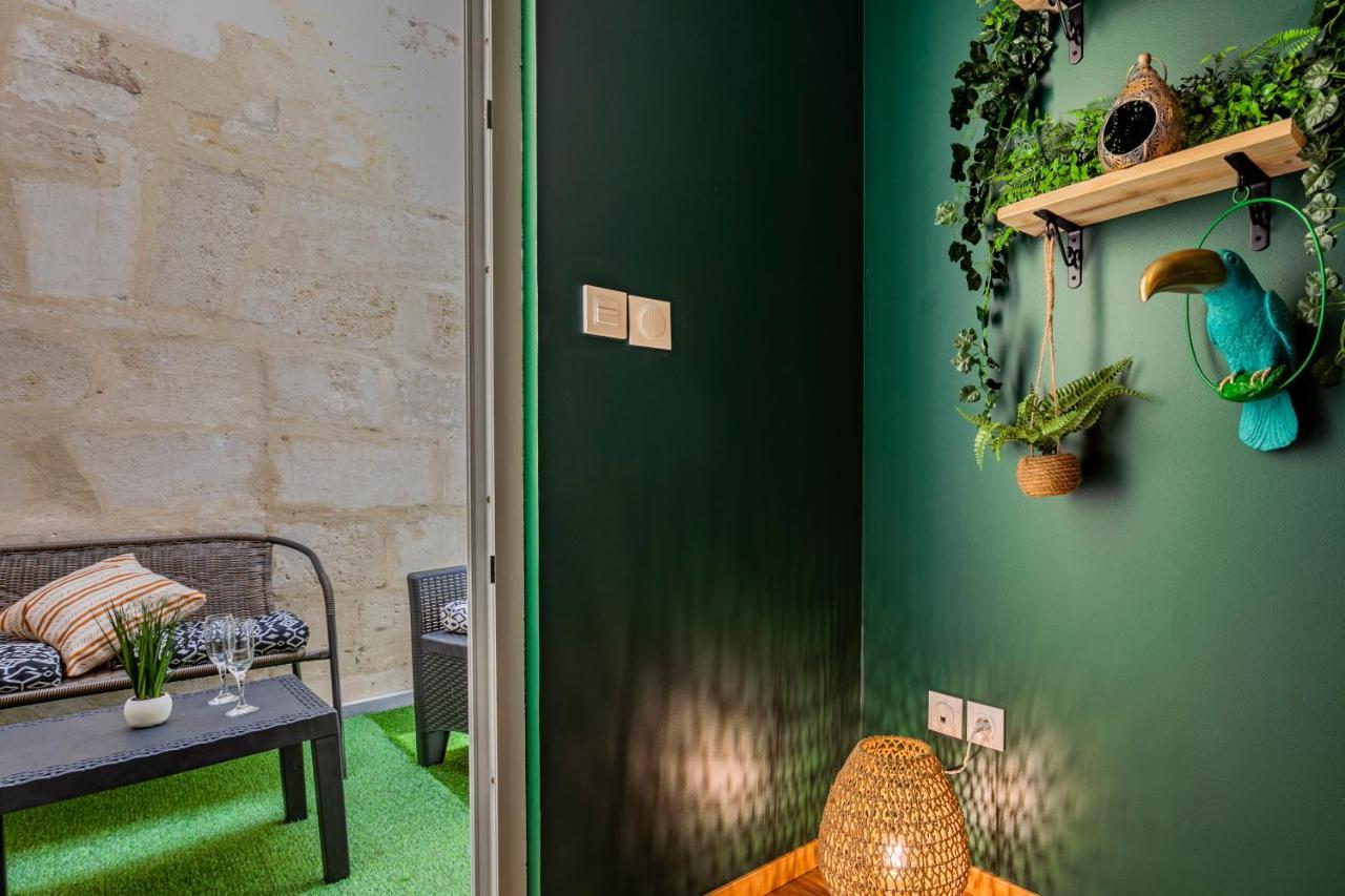 Appartement Jungle - Libourne Centre - 4 Pers - Sauna - Netflix מראה חיצוני תמונה