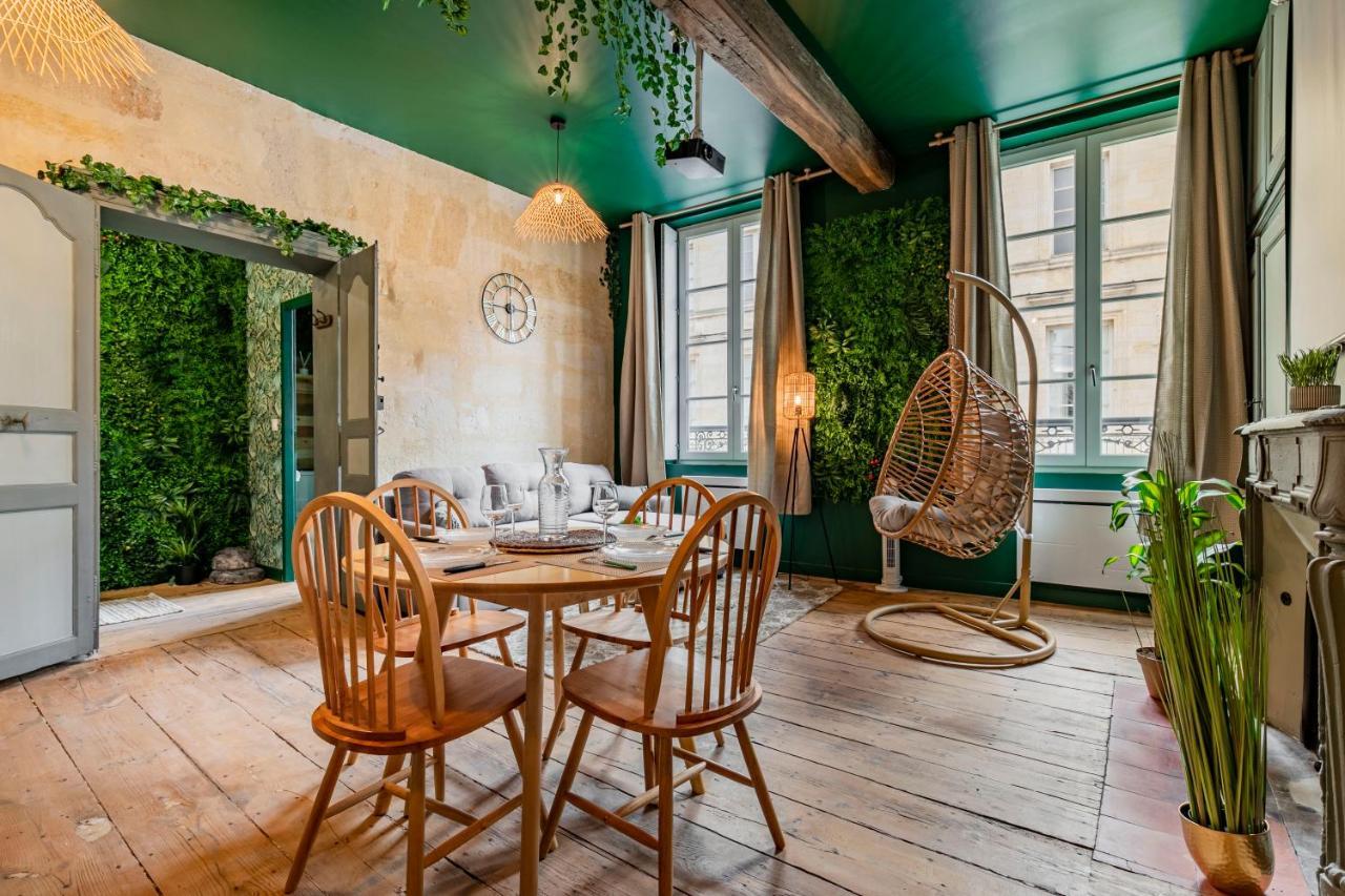 Appartement Jungle - Libourne Centre - 4 Pers - Sauna - Netflix מראה חיצוני תמונה