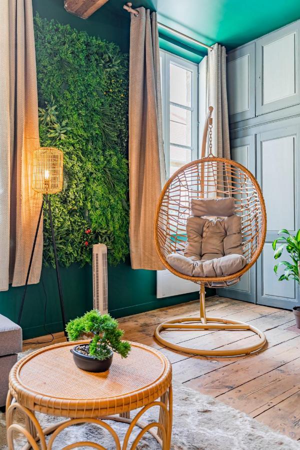 Appartement Jungle - Libourne Centre - 4 Pers - Sauna - Netflix מראה חיצוני תמונה