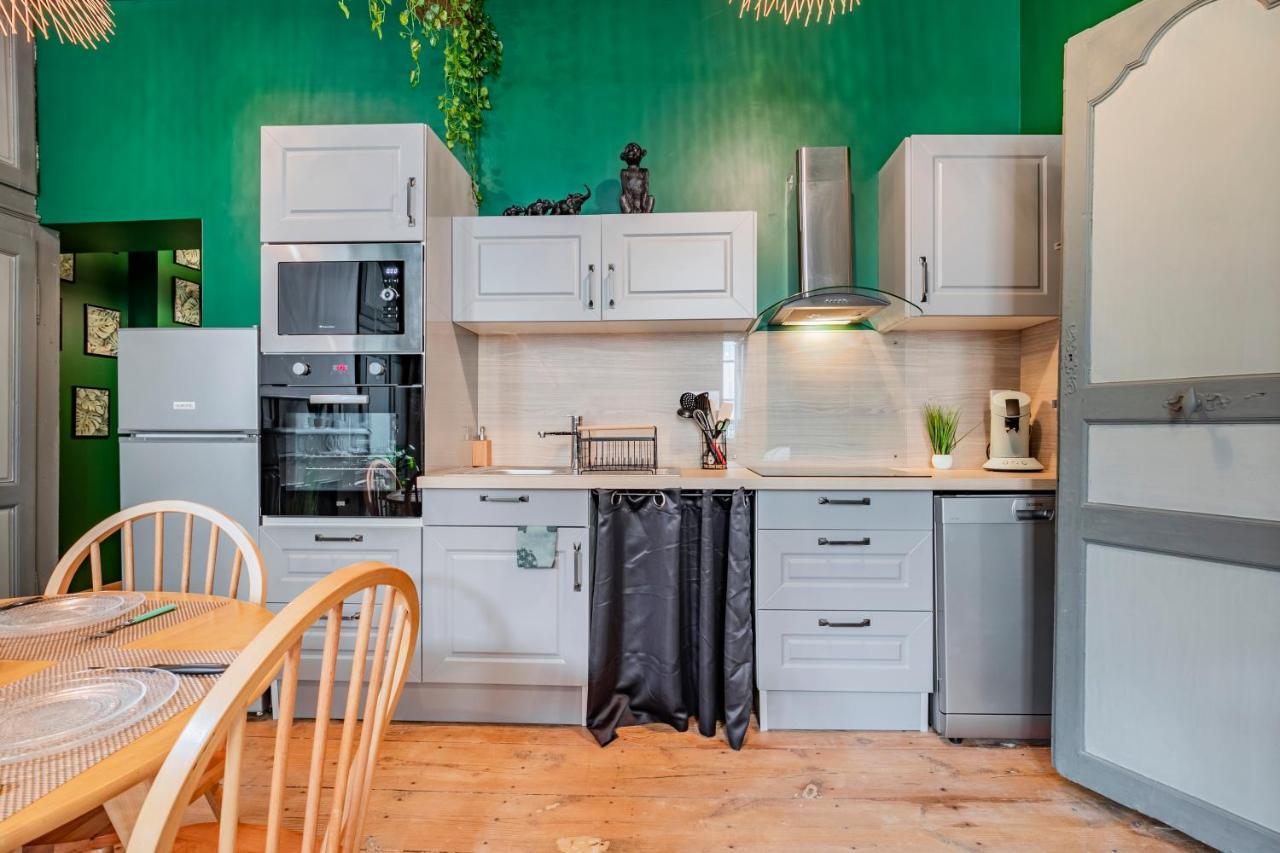 Appartement Jungle - Libourne Centre - 4 Pers - Sauna - Netflix מראה חיצוני תמונה
