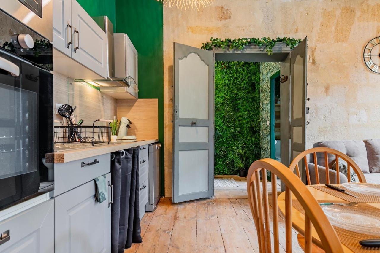 Appartement Jungle - Libourne Centre - 4 Pers - Sauna - Netflix מראה חיצוני תמונה