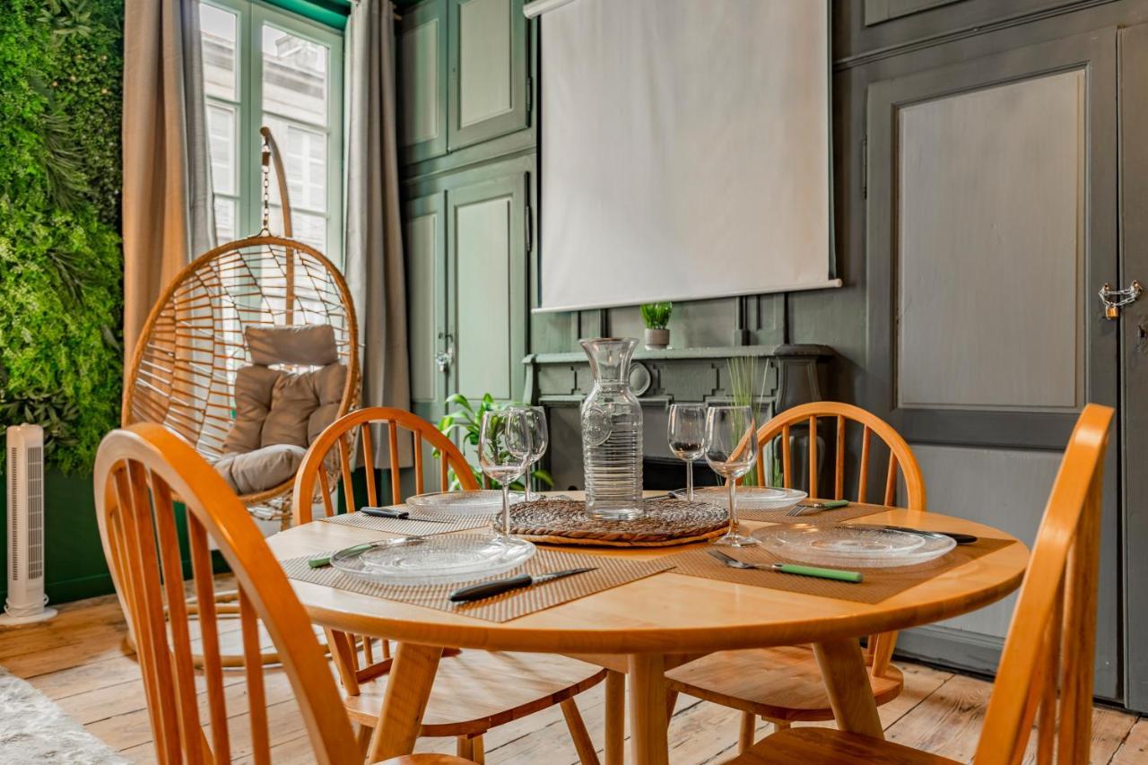 Appartement Jungle - Libourne Centre - 4 Pers - Sauna - Netflix מראה חיצוני תמונה